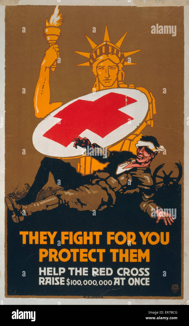 They fight for you - protect them Help the Red Cross raise $100,000,000 ...