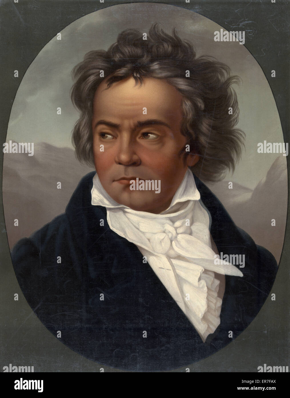 Ludwig Van Beethoven Stock Photo