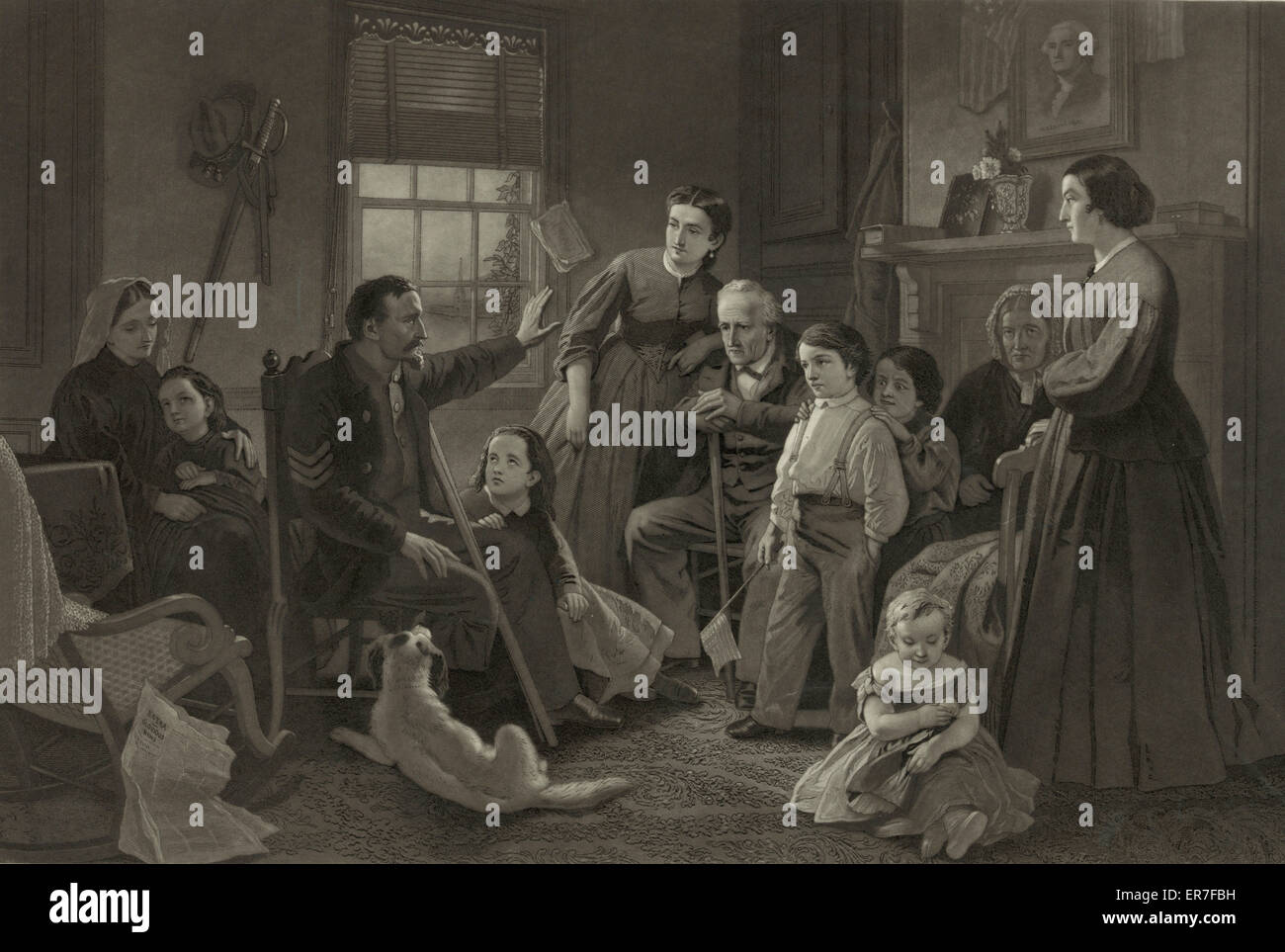 How we won the battle Stock Photo - Alamy