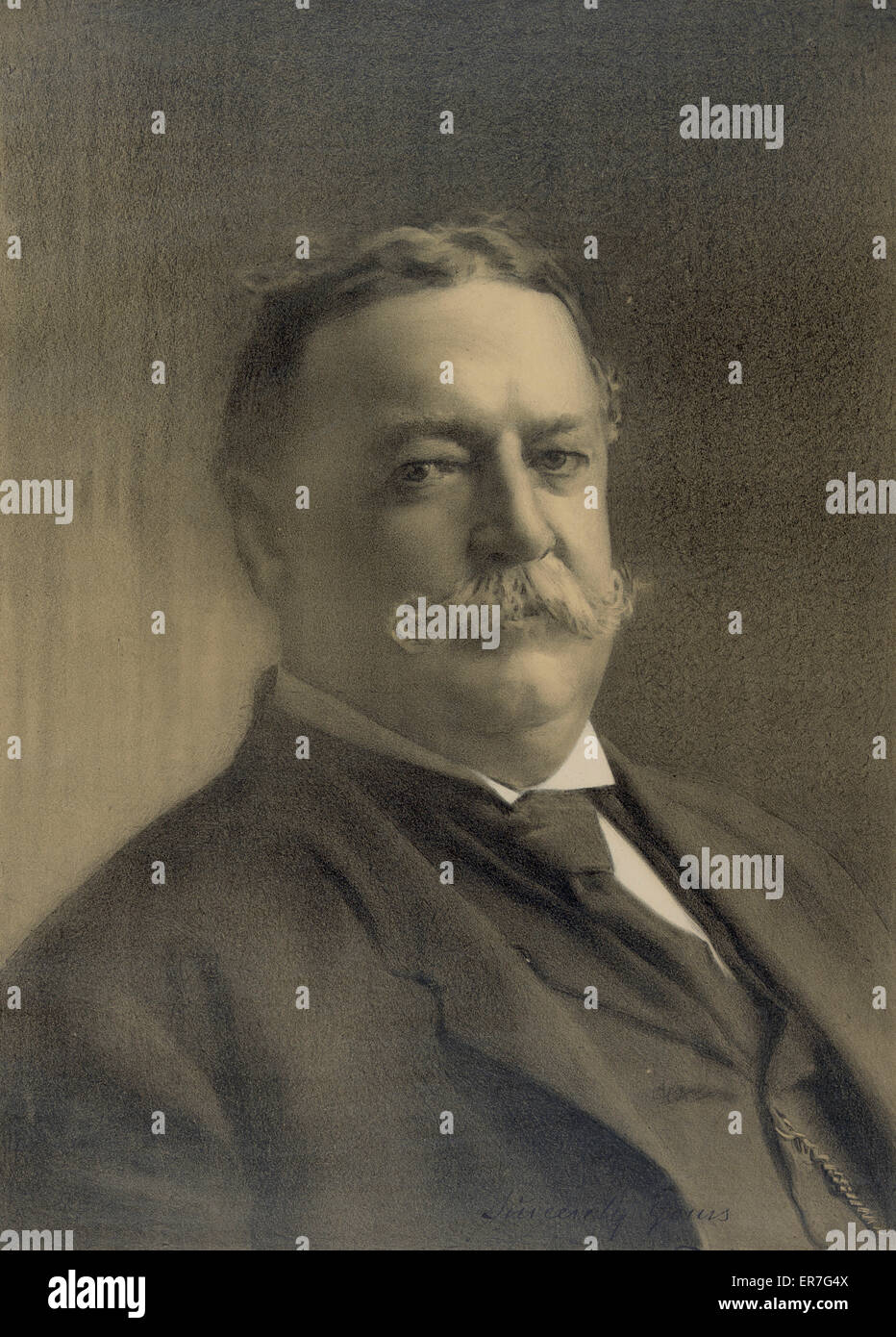 W.H. Taft. Stock Photo