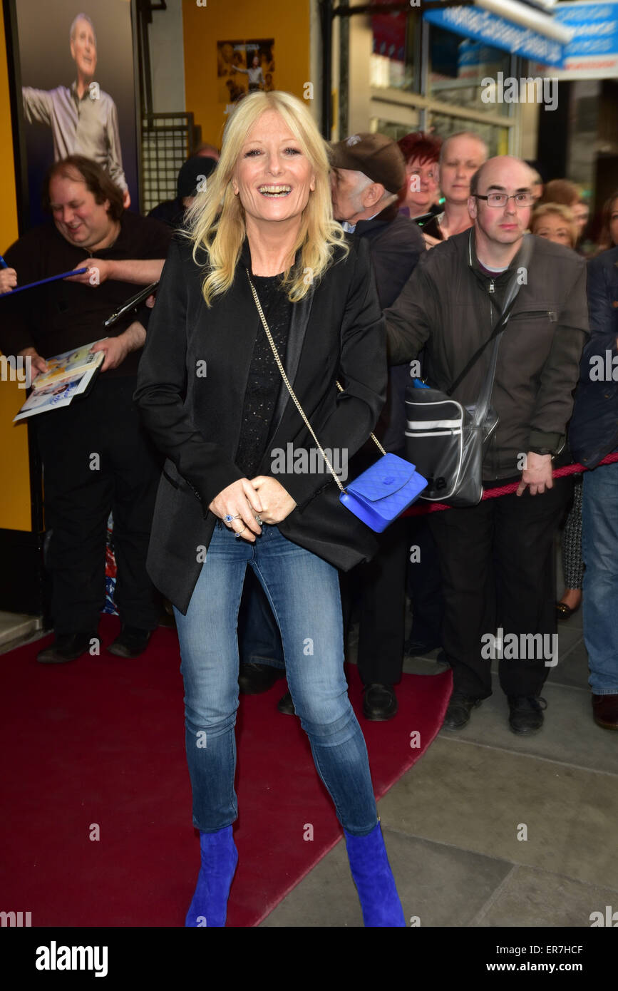 London, UK, 28th May 2015 : Gaby Roslin arrives at the Just Jim Dale press night at Vaudeville Theatre, Strand, London. Photo by Credit:  See Li/Alamy Live News Stock Photo