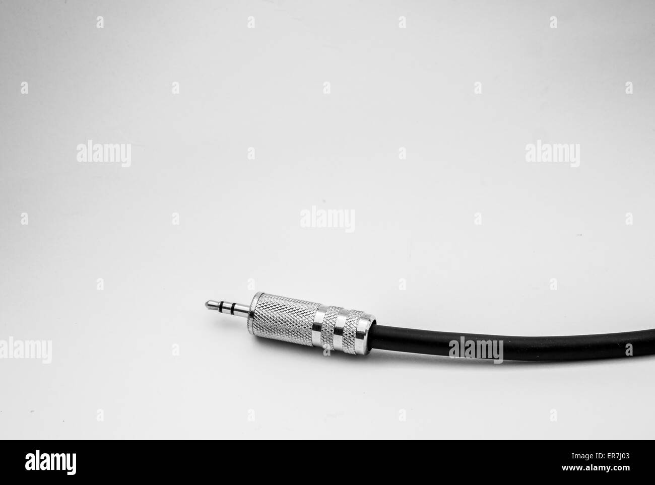XLR cables and connections details. Poster background Stock Photo - Alamy