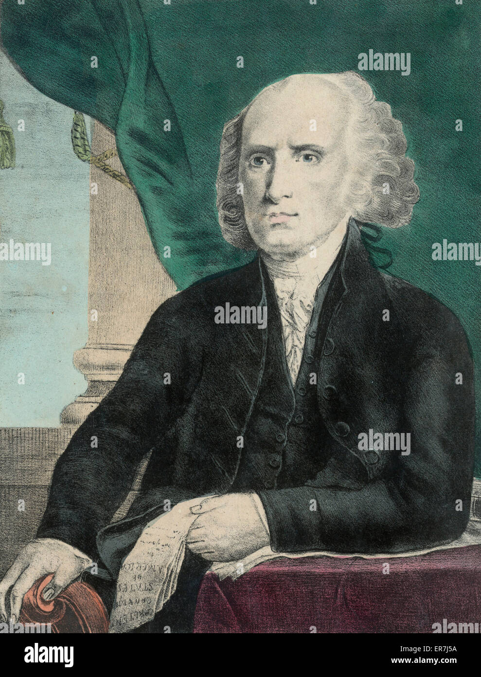 James Madison, 4th president of the United States. Date between 1836