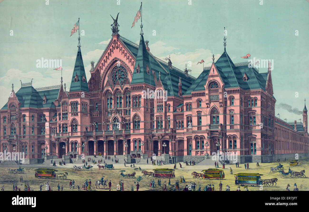 Cincinnati music hall and exposition buildings Stock Photo - Alamy