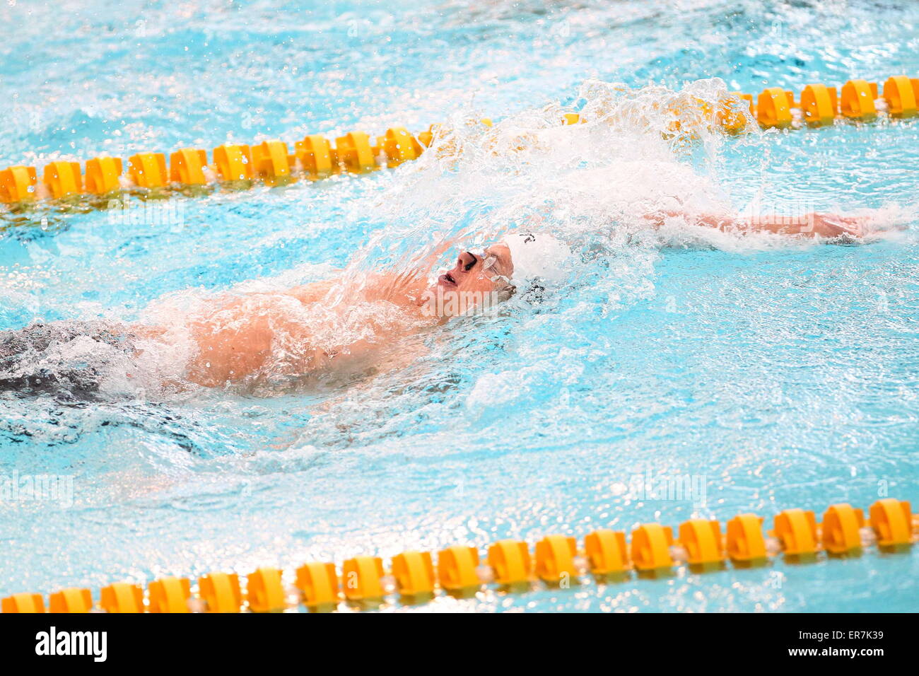 Paul gabriel BEDEL - 200m dos - 22.05.2015 - FFN Golden Tour -Nancy.Photo : Fred Marvaux/Icon Sport Stock Photo