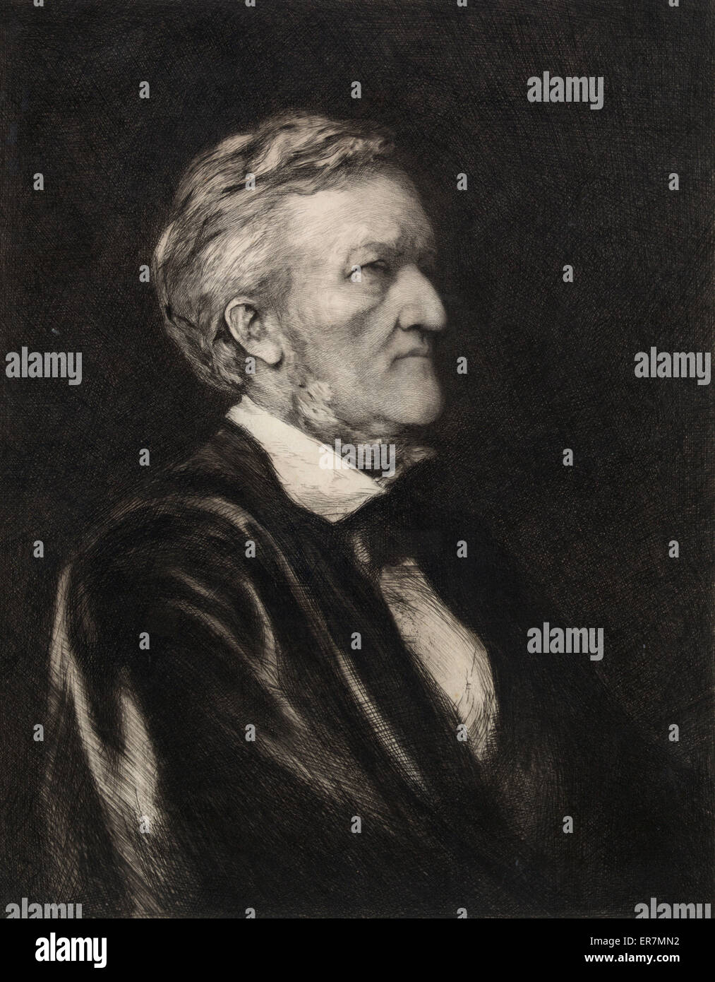 Richard Wagner Stock Photo