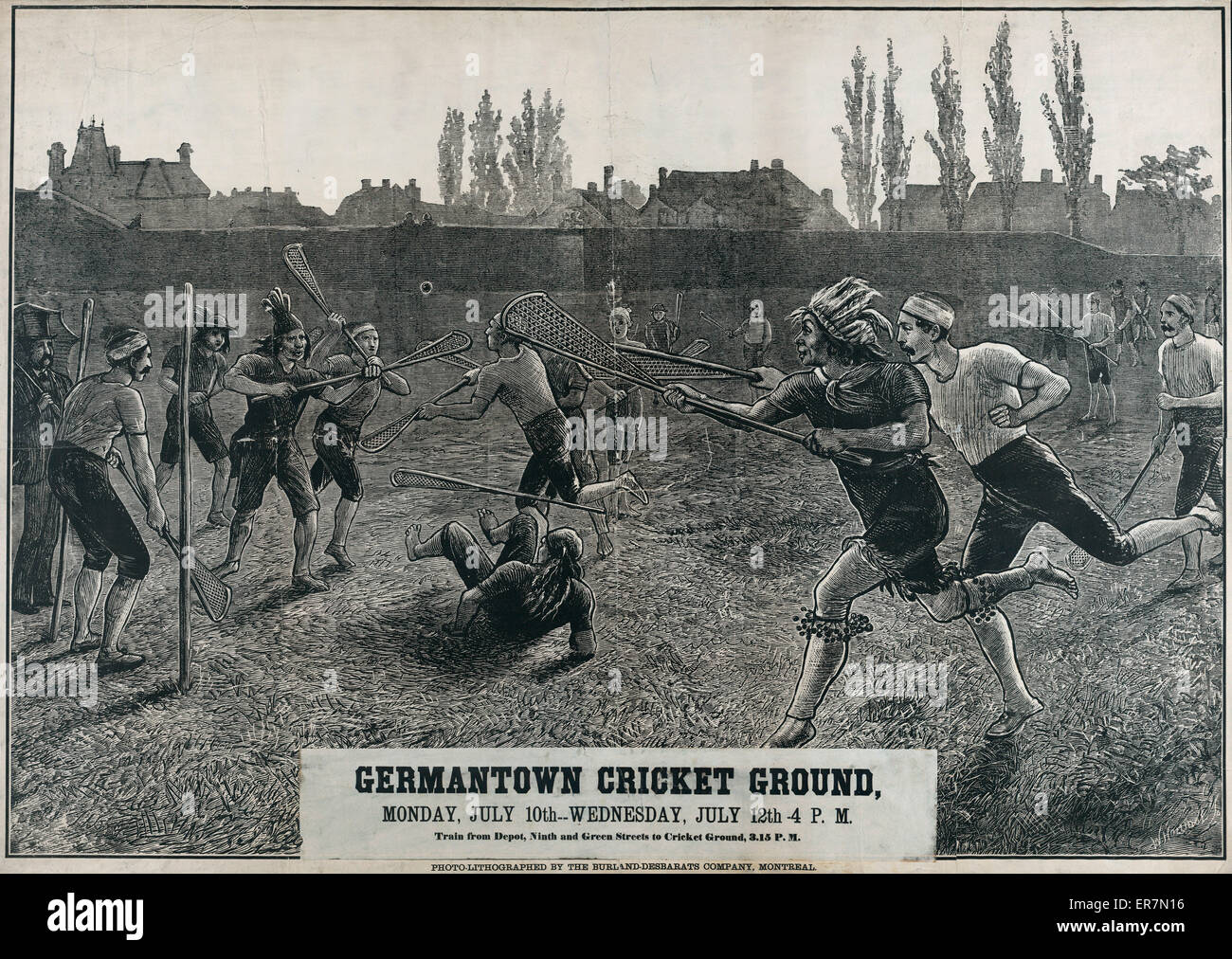 Germantown cricket ground Stock Photo Alamy