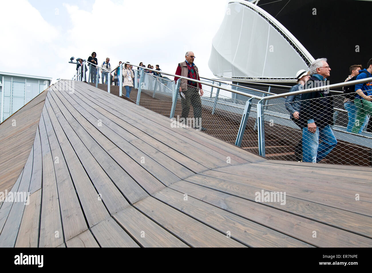 Italy, Milan, EXPO 2015, Germany pavilion Stock Photo - Alamy