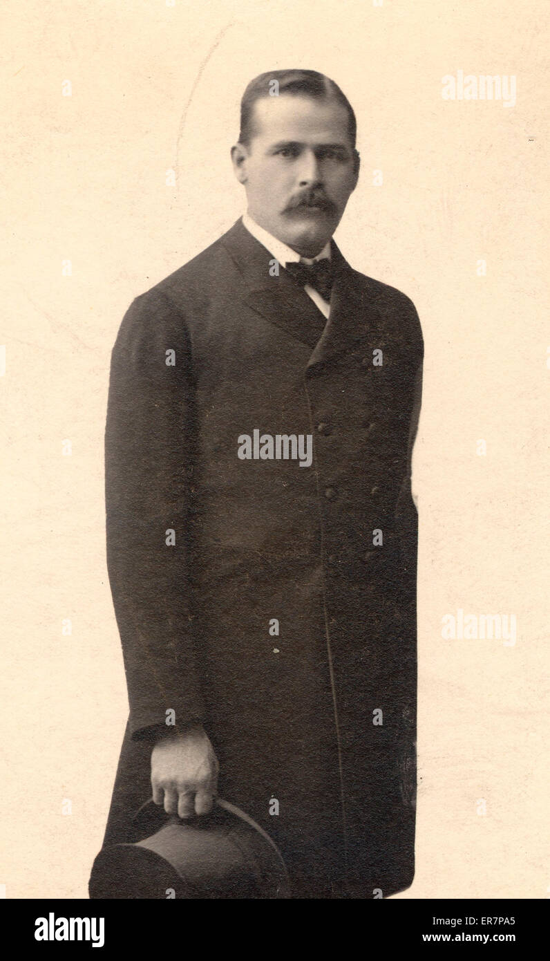 Harry Longabaugh, alias Sundance Kid, three-quarter length p Stock Photo