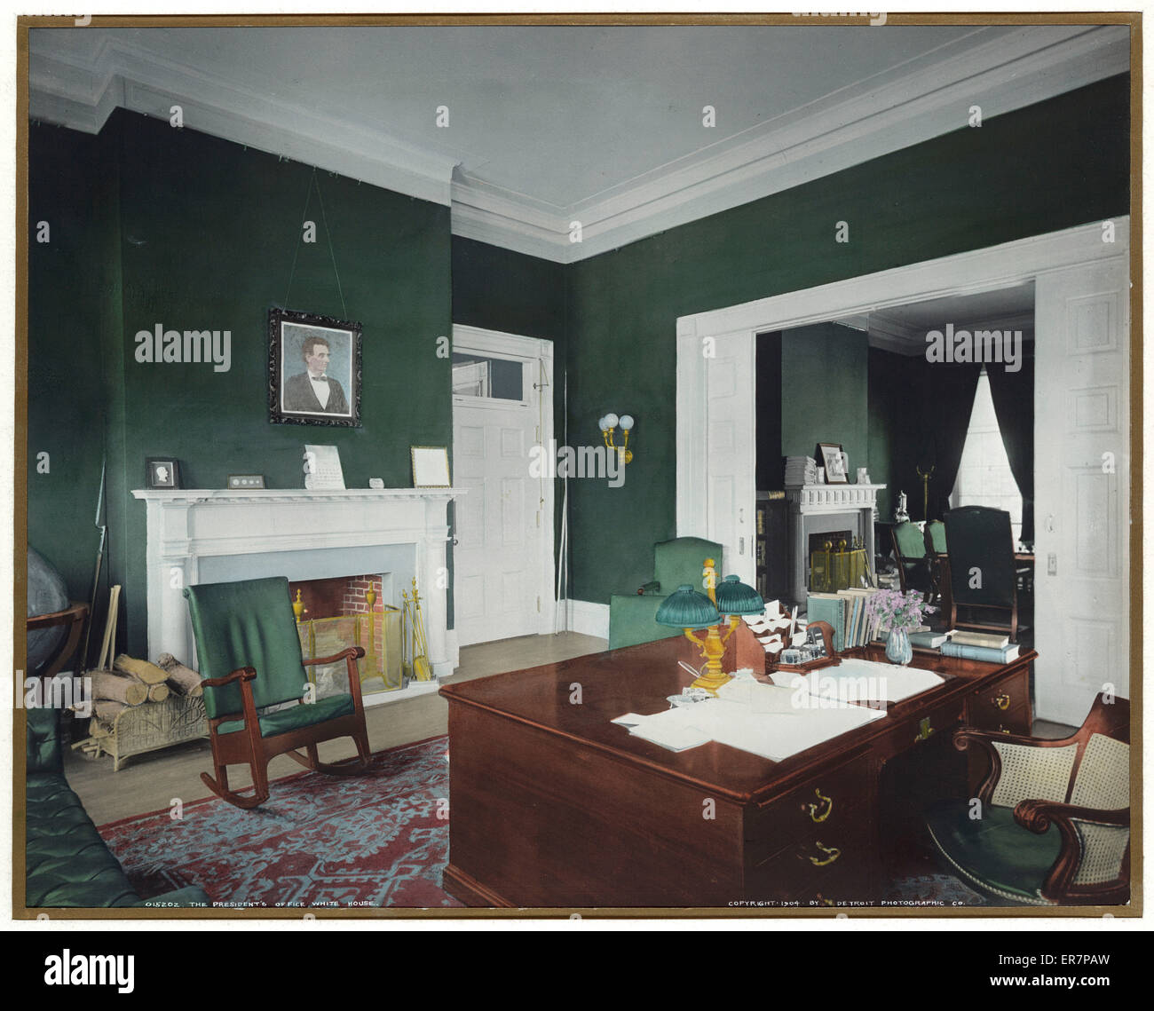 The President's office, White House Stock Photo - Alamy