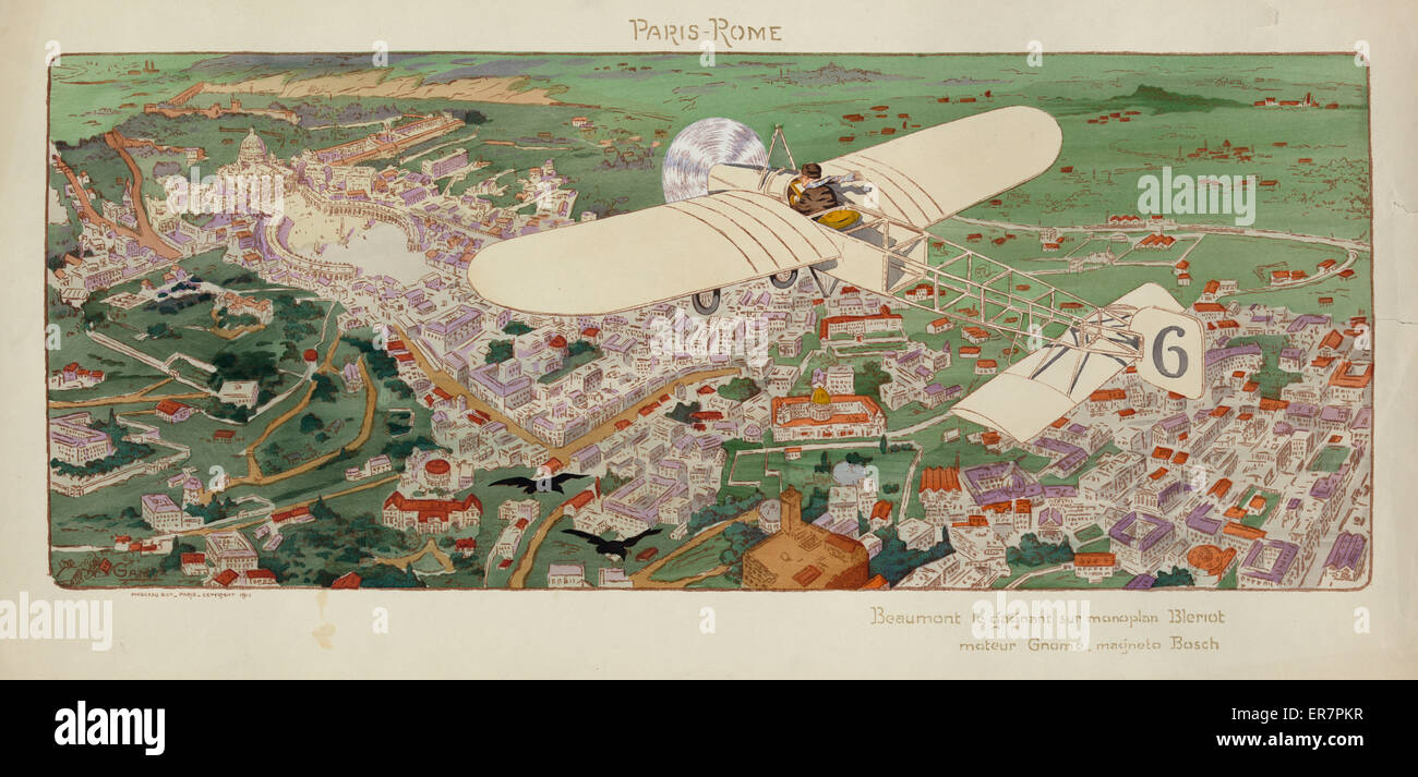 1910 carte postale photo autographe aviateur Aubrun, monoplan Blériot 1910 carte postale photo autographe aviateur Aubrun, monoplan Blériot