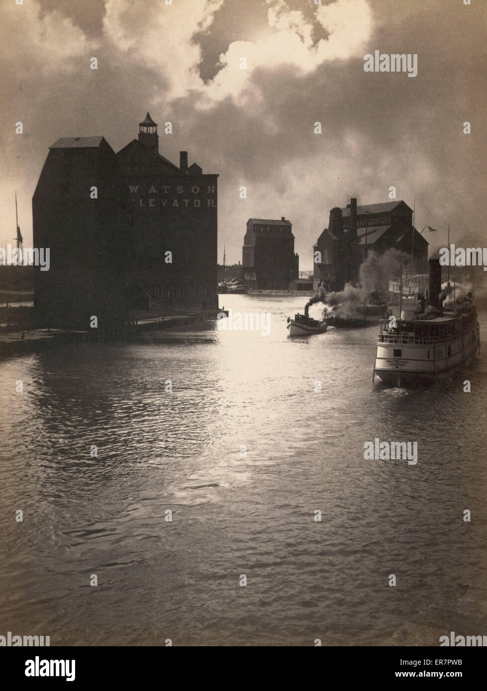 Watson grain elevator, Buffalo, New York Stock Photo Alamy