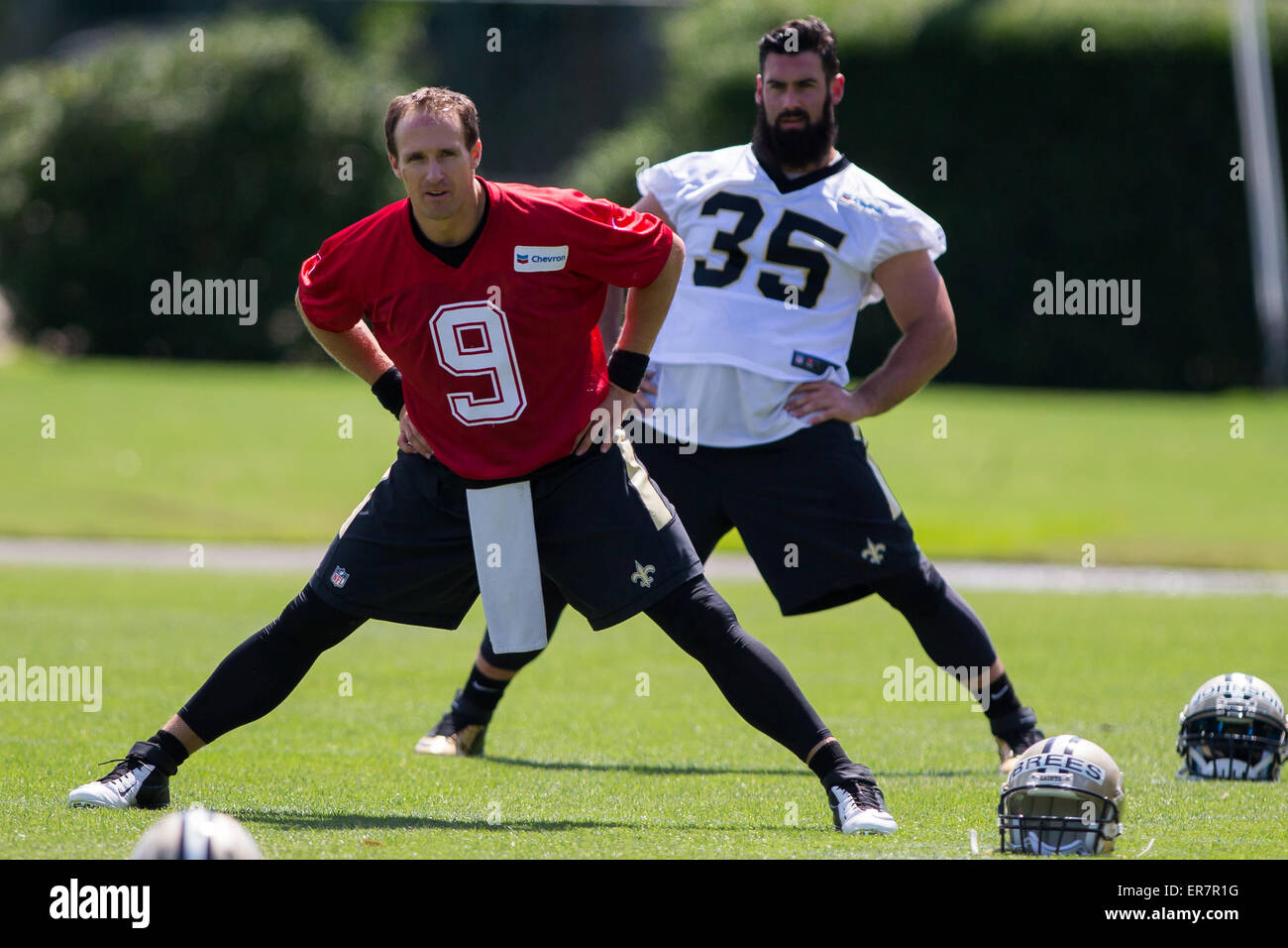 August 23, 2015 - New Orleans Saints fullback Austin Johnson (35