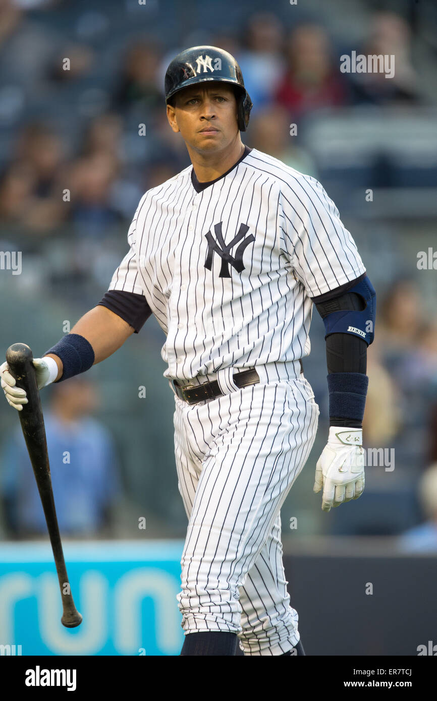 Bronx, New York, USA. 22nd May, 2015. Alex Rodriguez (Yankees) MLB : Alex  Rodriguez of the New York Yankees during the Major League Baseball game at  Yankee Stadium in Bronx, New York