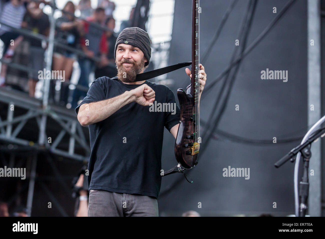 Columbus, Ohio, USA. 16th May, 2015. GODSMACK performs on day two of the 2015 Rock On The Range Festival at Maphre Stadium in Columbus Ohio on May 16th 2015 © Marc Nader/ZUMA Wire/Alamy Live News Stock Photo