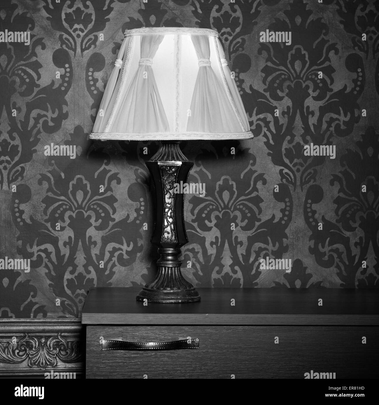 Vintage room interior toned image studio shooting Stock Photo Alamy
