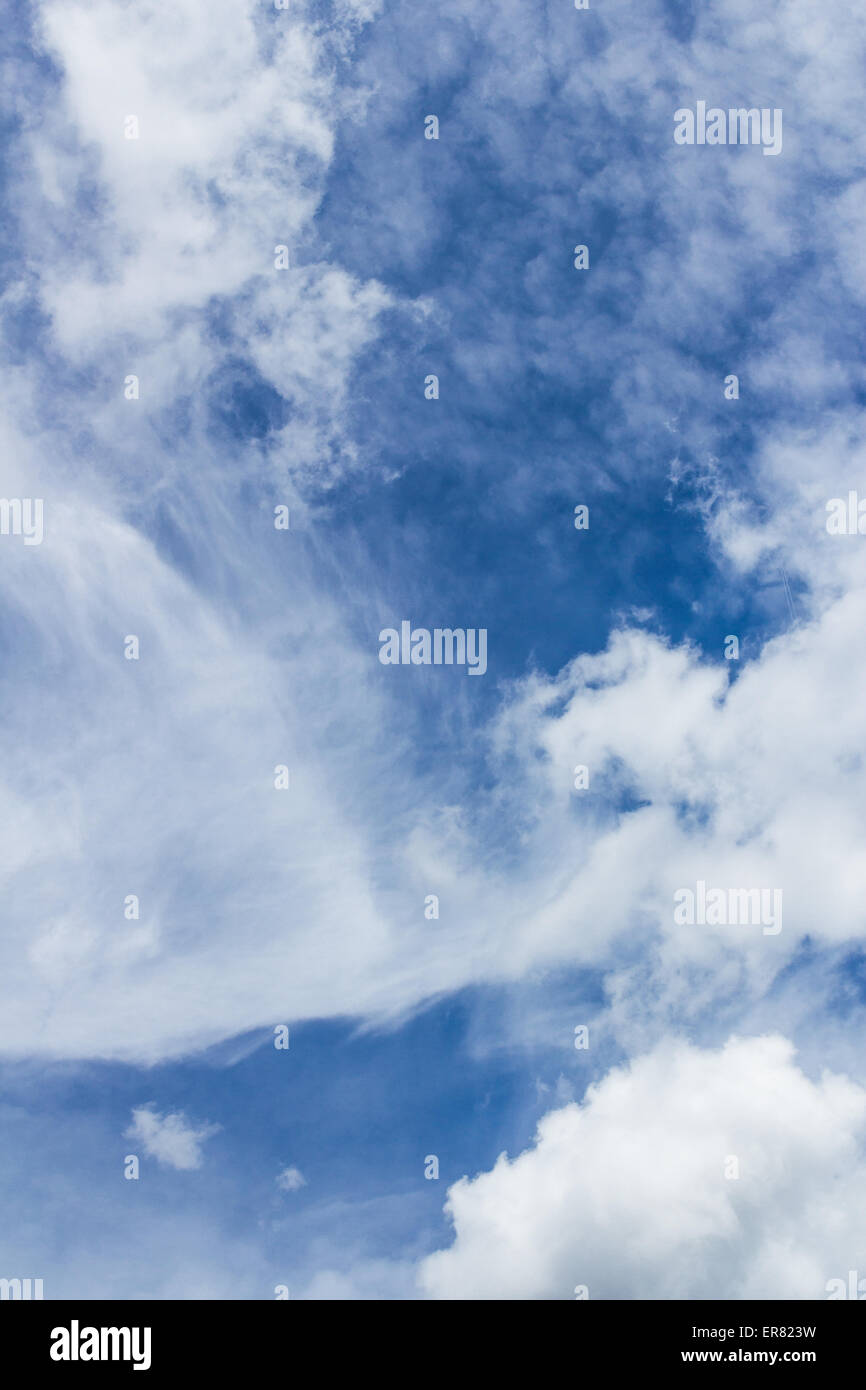 Amazing sky with clouds background Stock Photo - Alamy