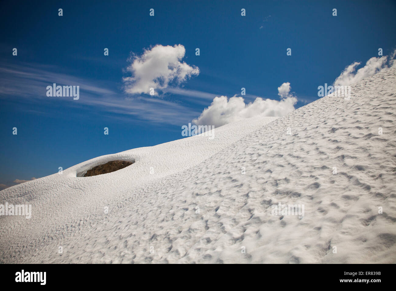 Winter landscape in the Chehalis Mountain Range. Stock Photo