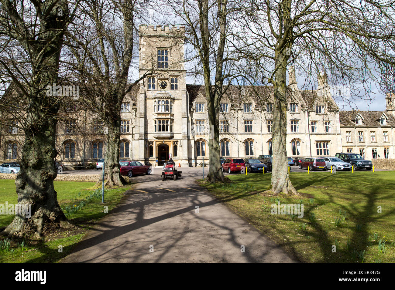 Royal Agricultural University college, Cirencester, Gloucestershire, England, UK Stock Photo