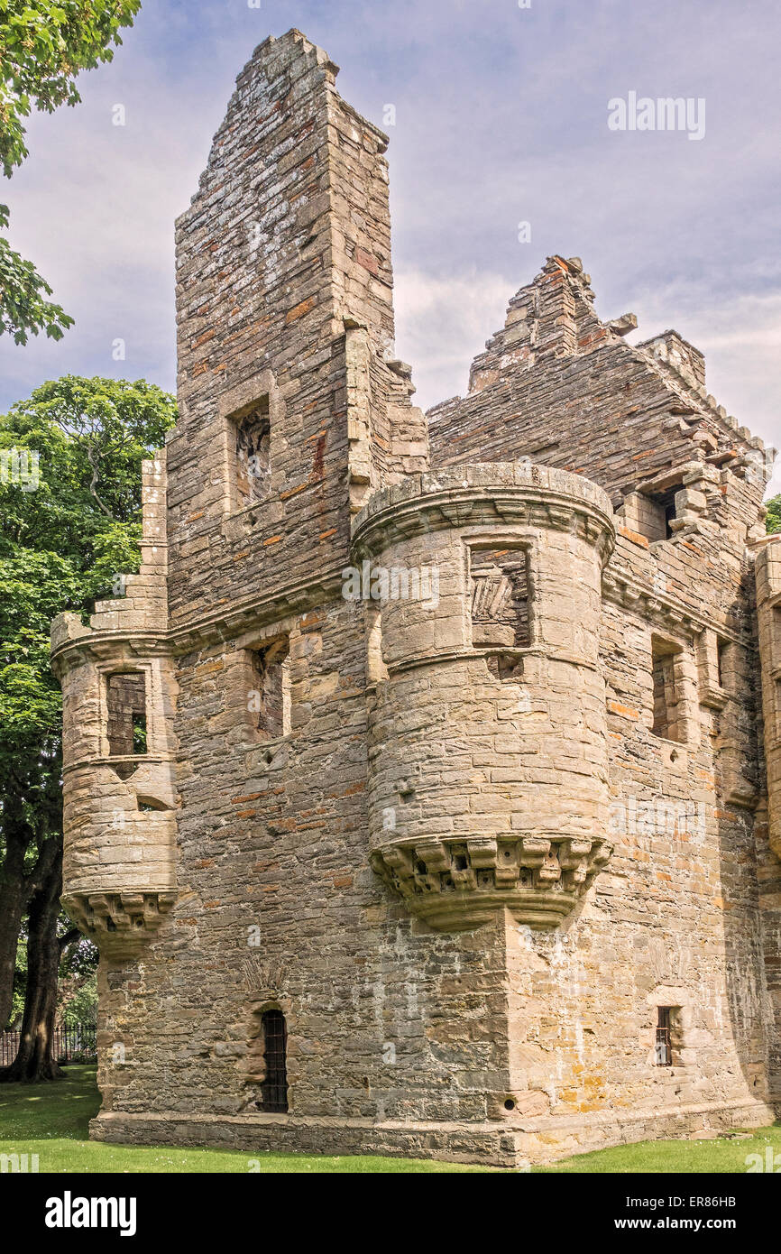 Ruins Of Earls Palace Kirkwell Orkney Islands UK Stock Photo