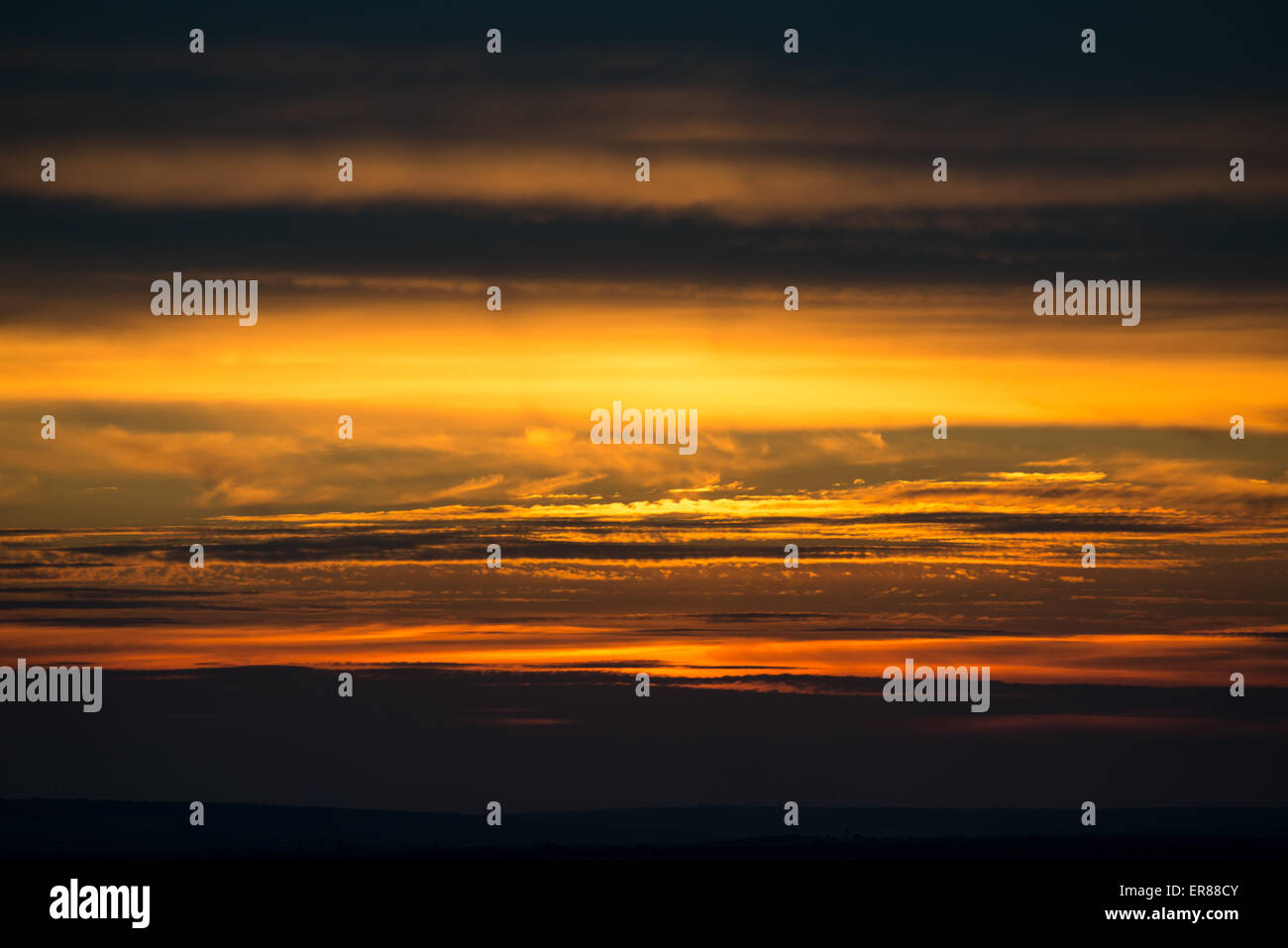 dramatic sunset photo with dark clouds Stock Photo - Alamy