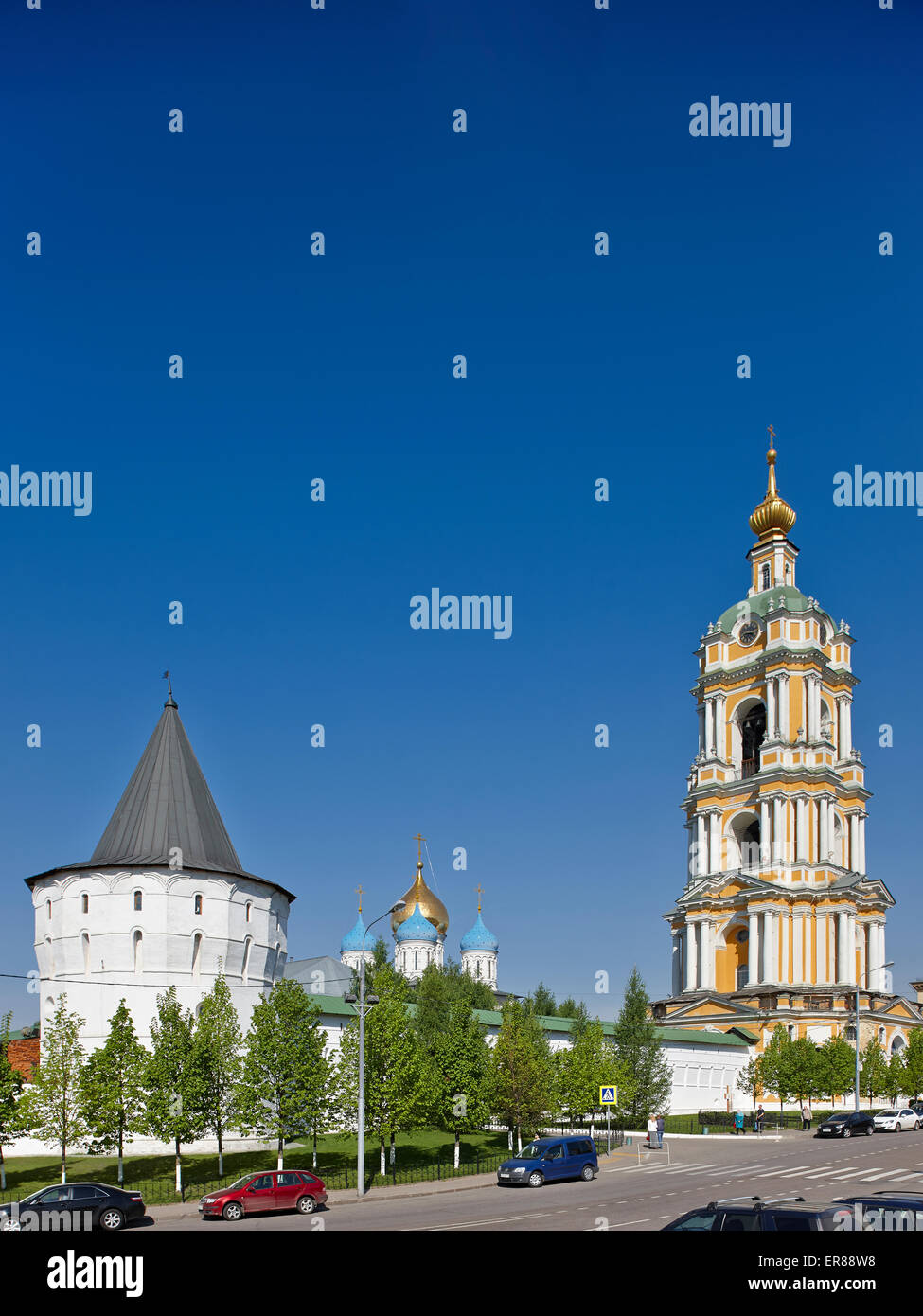 Novospassky Monastery. Moscow, Russia Stock Photo Alamy