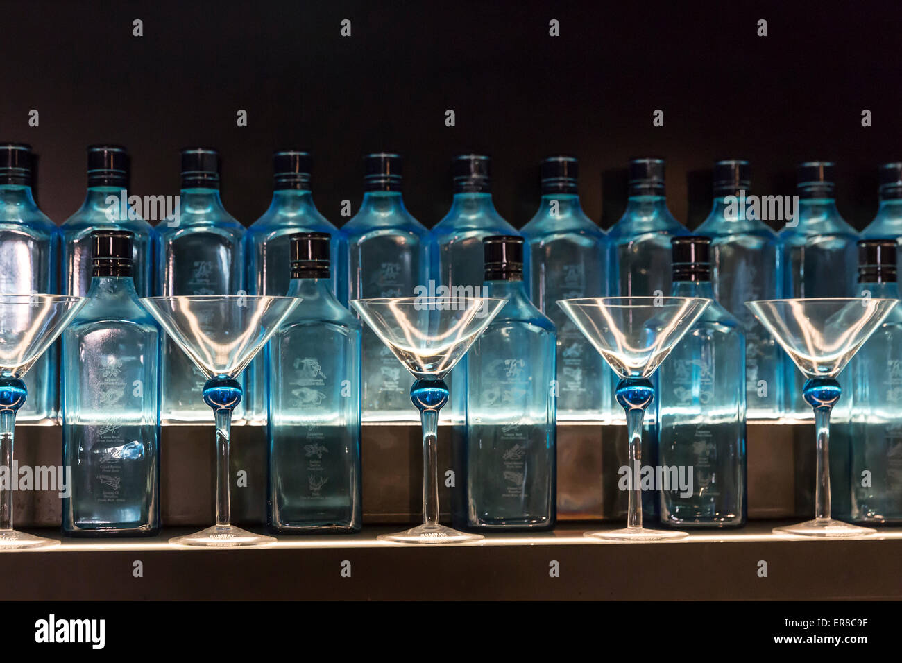 Gin shop, Bombay Sapphire Distillery Visitor Centre, Laverstoke