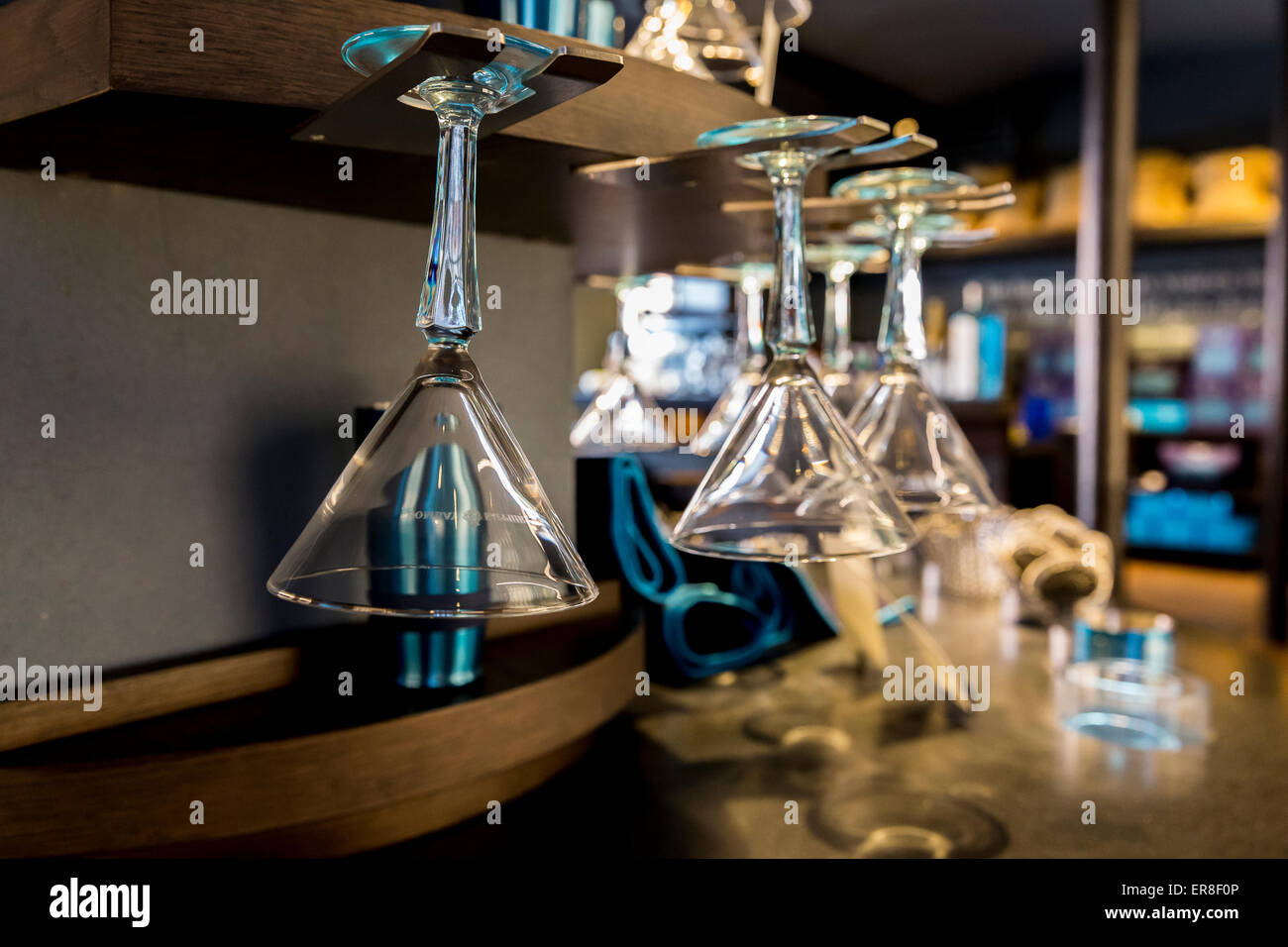 Gin shop, Bombay Sapphire Distillery Visitor Centre, Laverstoke