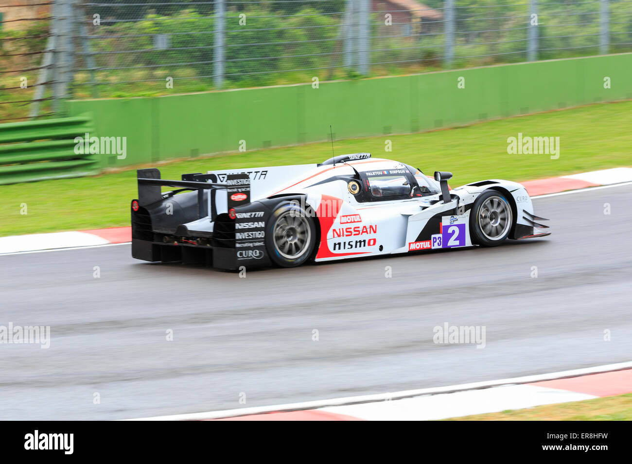 Imola, Italy – May 16, 2015: Ginetta – Nissan of Thiriet By LNT Team ...