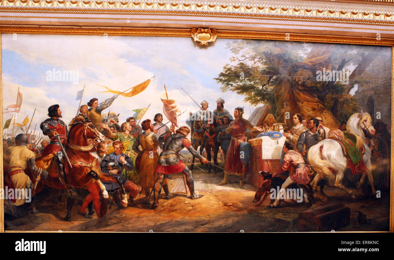 Bataille de bouvines par philippe hires stock photography and images