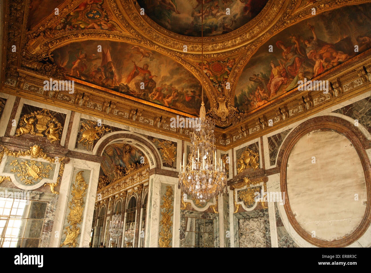 Salon de la Paix  Peace Room Palace  of Versailles France Stock Photo