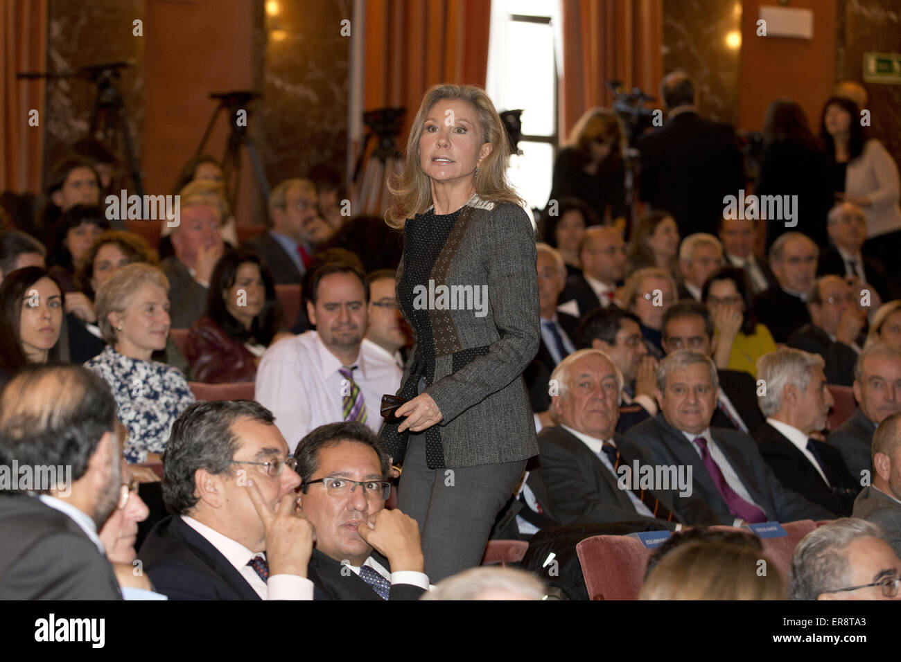 Alicia Koplowitz attends the CSIC 75th anniversary event in Madrid