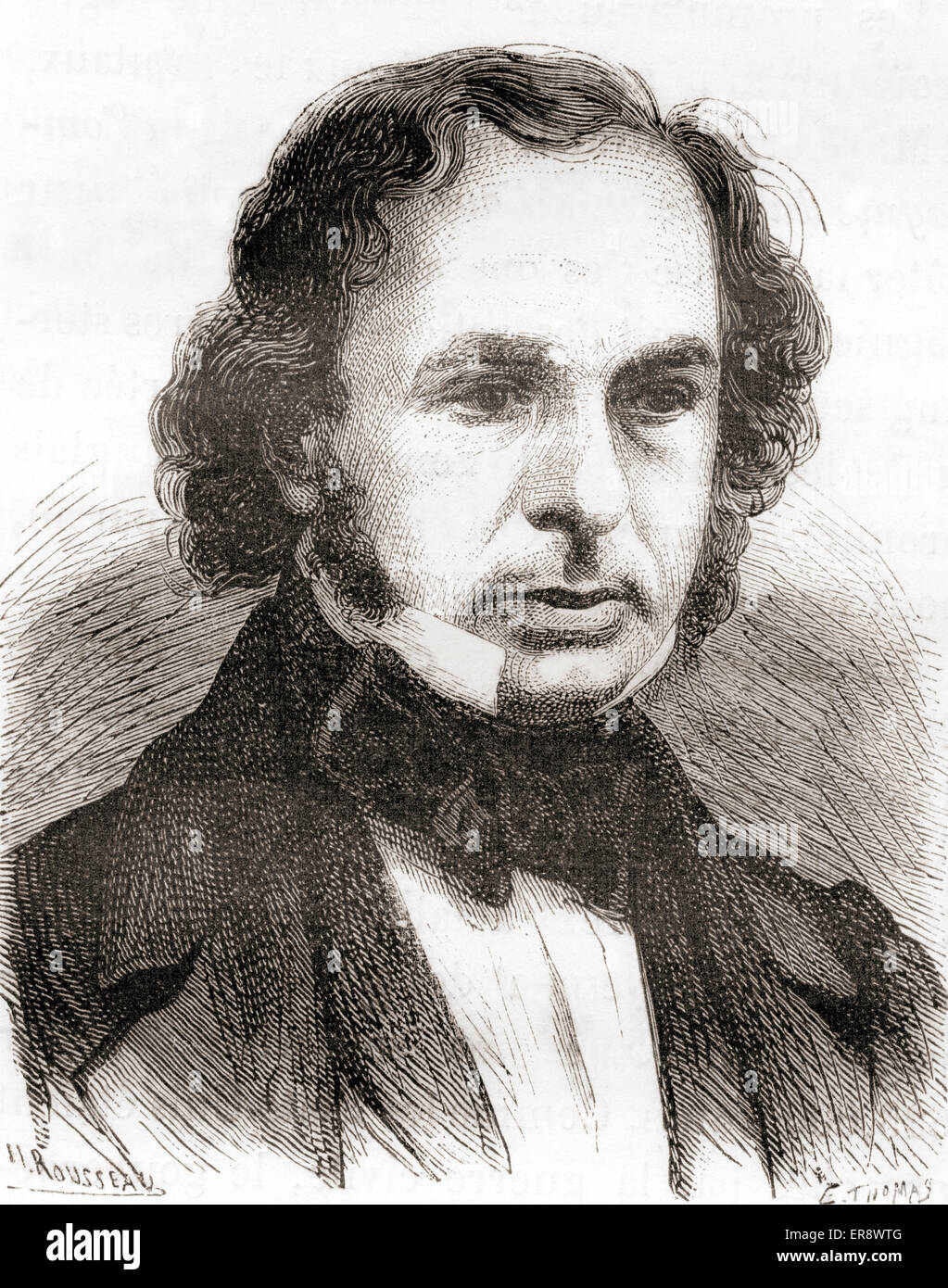 Isambard Kingdom Brunel,  1806 – 1859.   English mechanical and civil engineer. Stock Photo