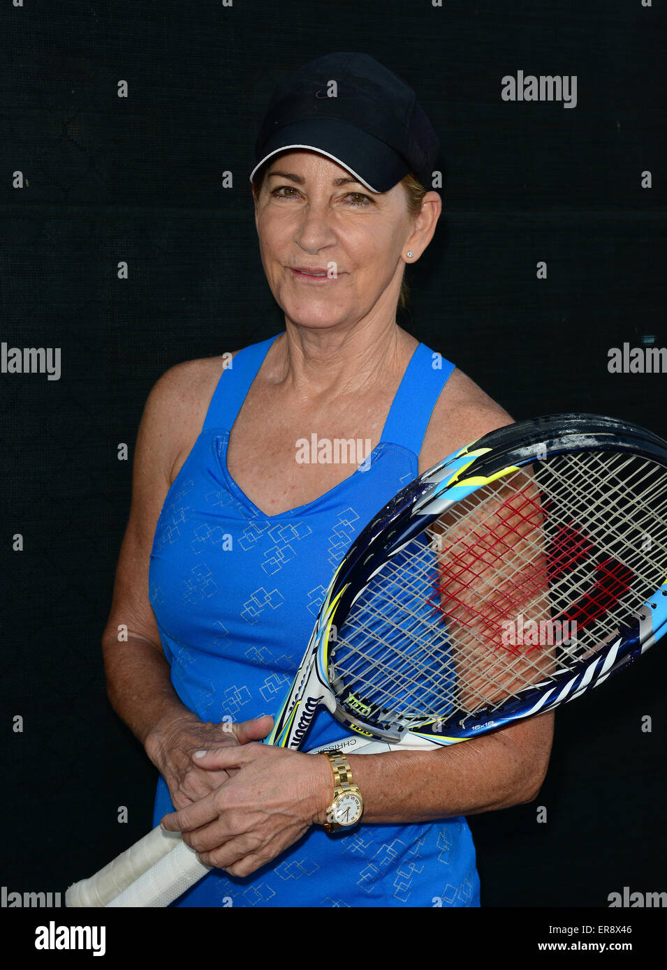 25th Annual Chris Evert and Raymond James Pro-Celebrity Tennis Classic - Day 3  Featuring: Chris Evert Where: Delray Beach, Florida, United States When: 23 Nov 2014 Credit: JLN Photography/WENN.com Stock Photo