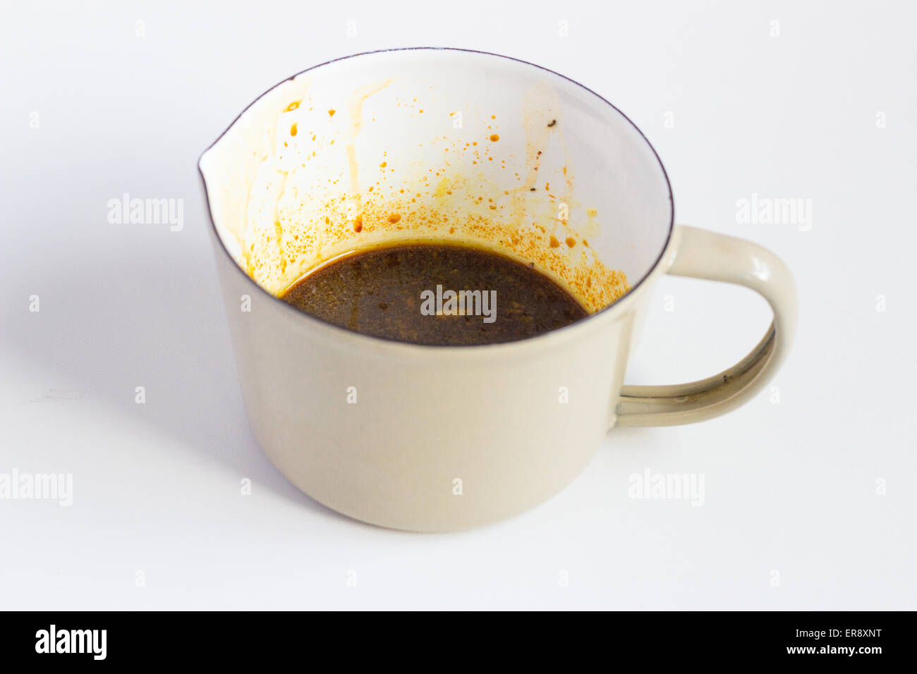 Balsamic Vinegar Salad dressing Stock Photo Alamy