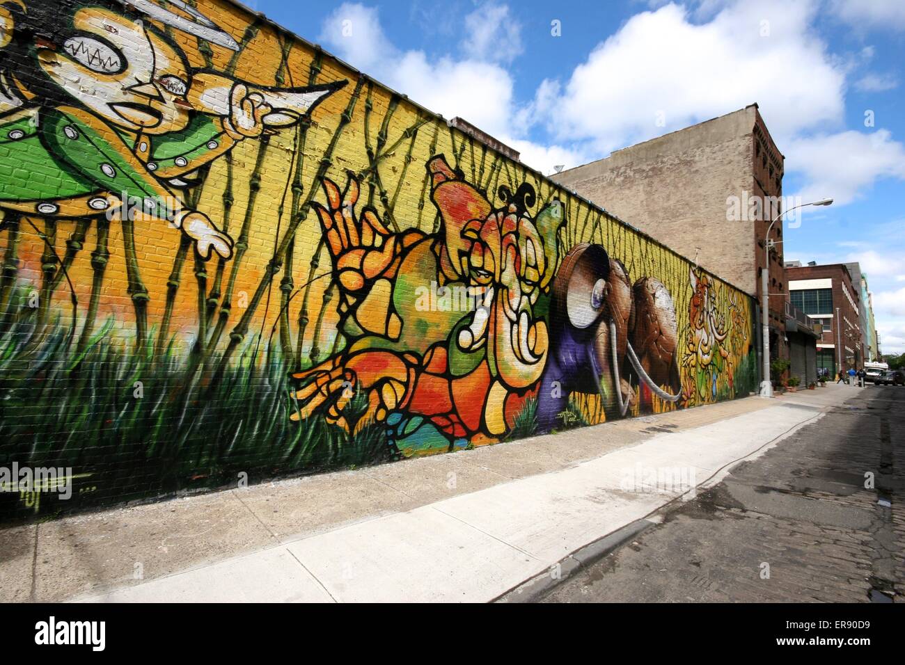 Brooklyn street art Stock Photo Alamy