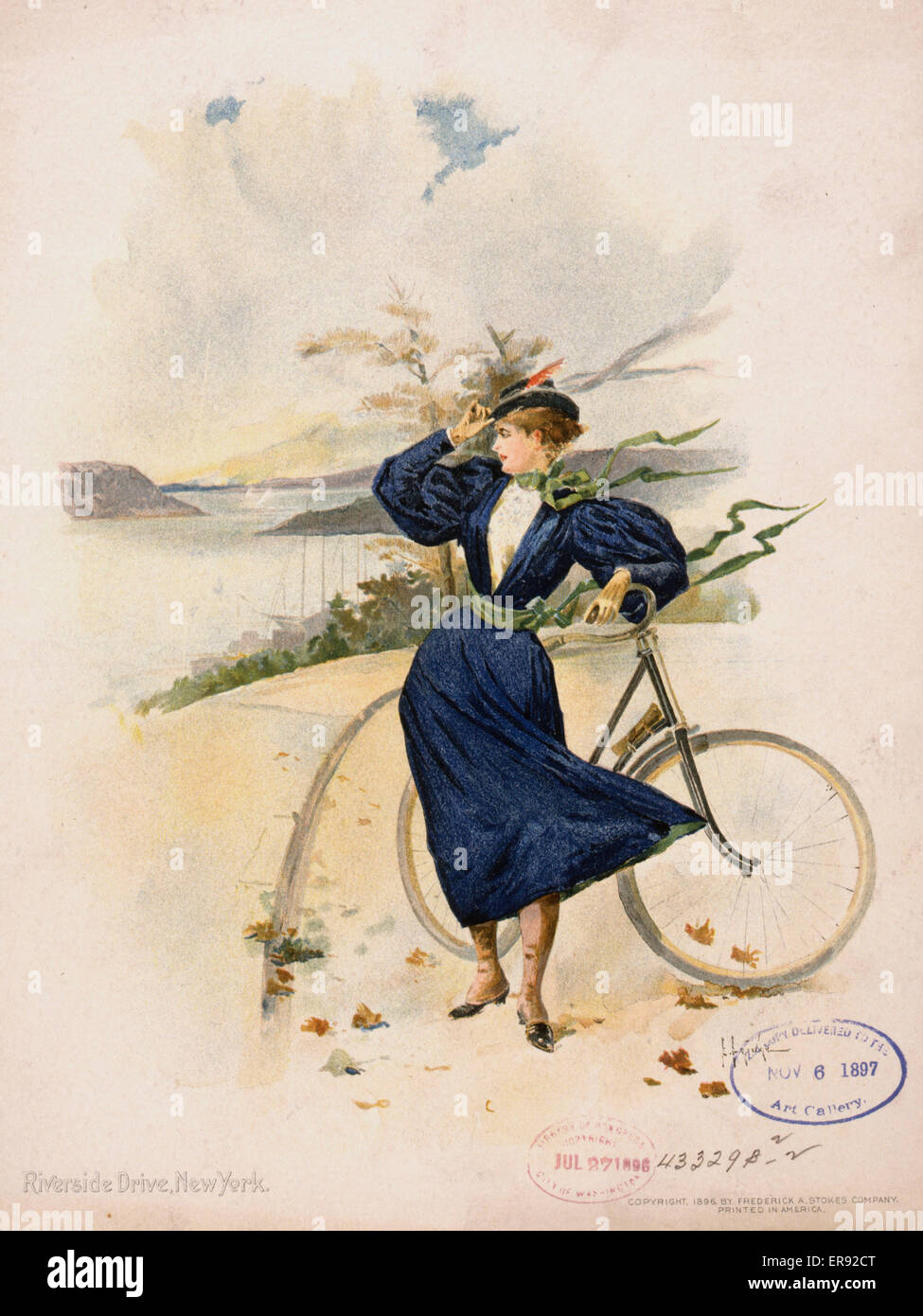 Riverside Drive, New York Stock Photo Alamy