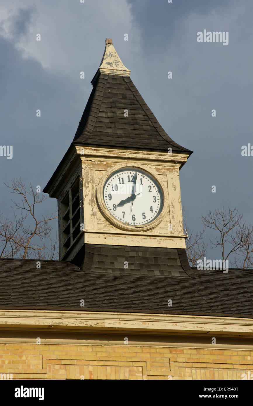 Old clock tower, Milwaukee, Wisconsin Stock Photo Alamy