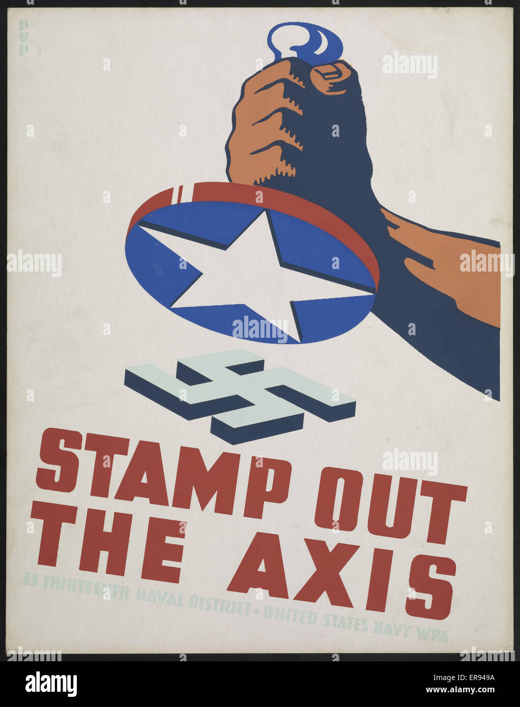 Stamp out the Axis Stock Photo
