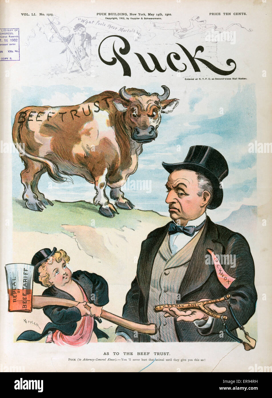 As to the beef trust Stock Photo Alamy