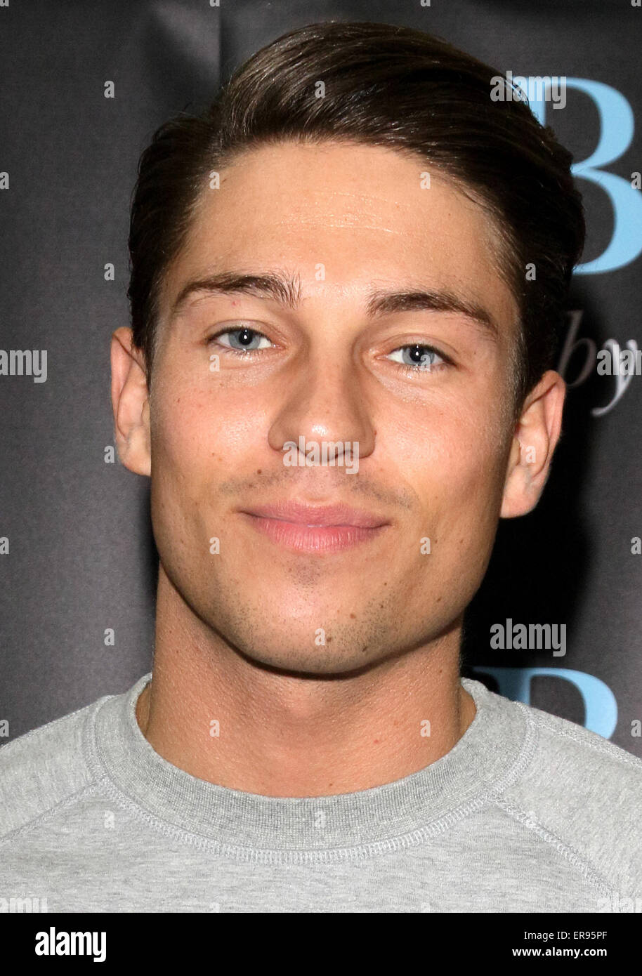 Milton Keynes, UK. 29th May, 2015. Joey Essex at a signing of his new book 'The Book of You (and me)' at WH Smith, centre:mk, Milton Keynes, Bucks on May 29th 2015   Photo by Keith Mayhew/Alamy Live News Stock Photo