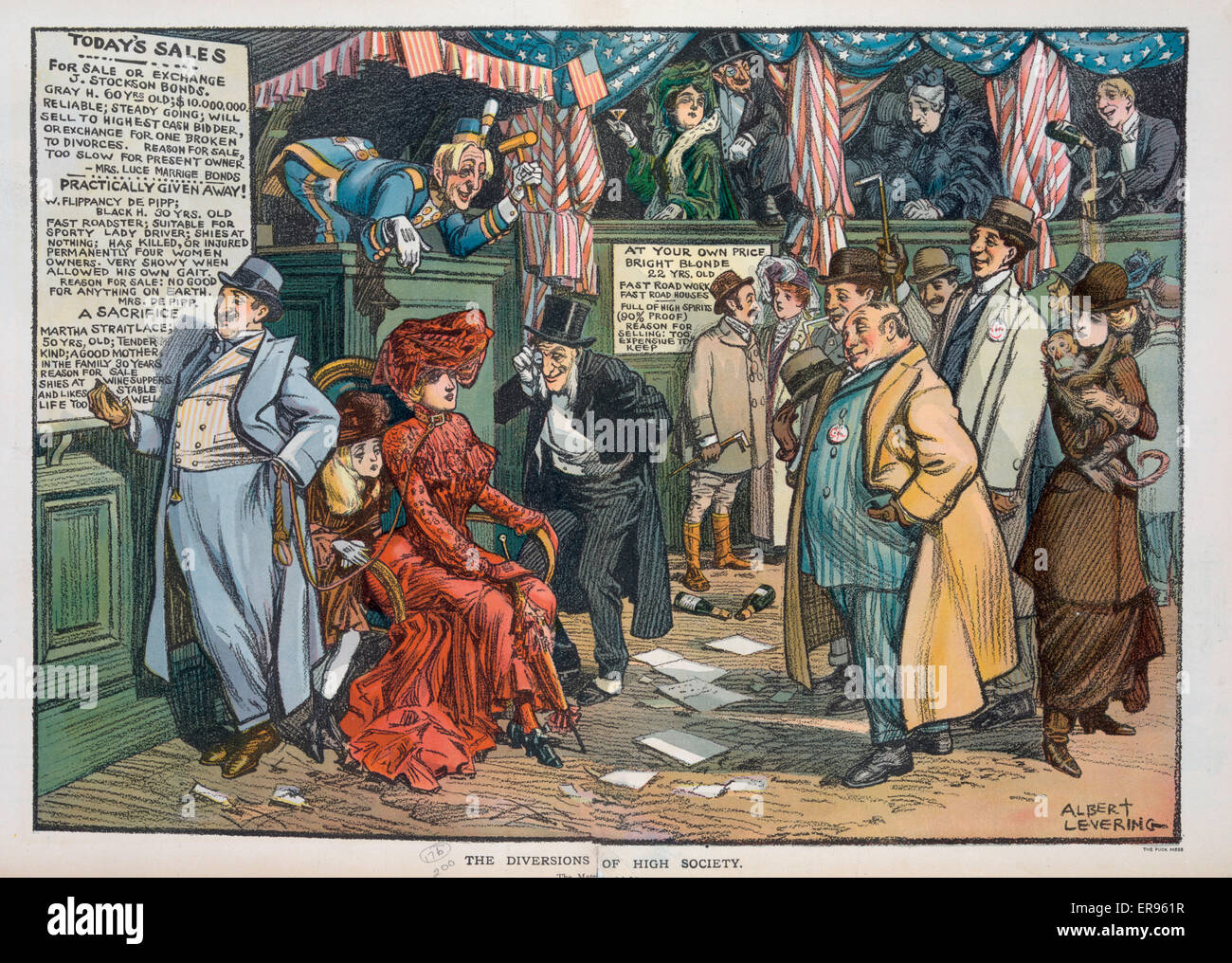 The diversions of high society Stock Photo Alamy