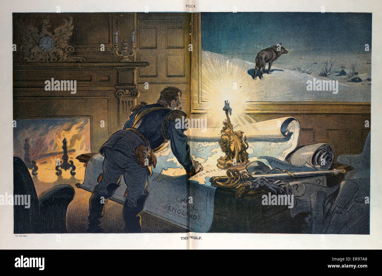 Wolf out hi-res stock photography and images - Alamy