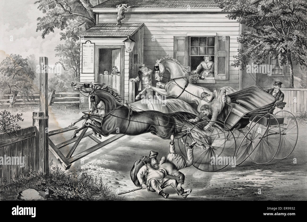 A Crack team at a smashing gait Stock Photo - Alamy