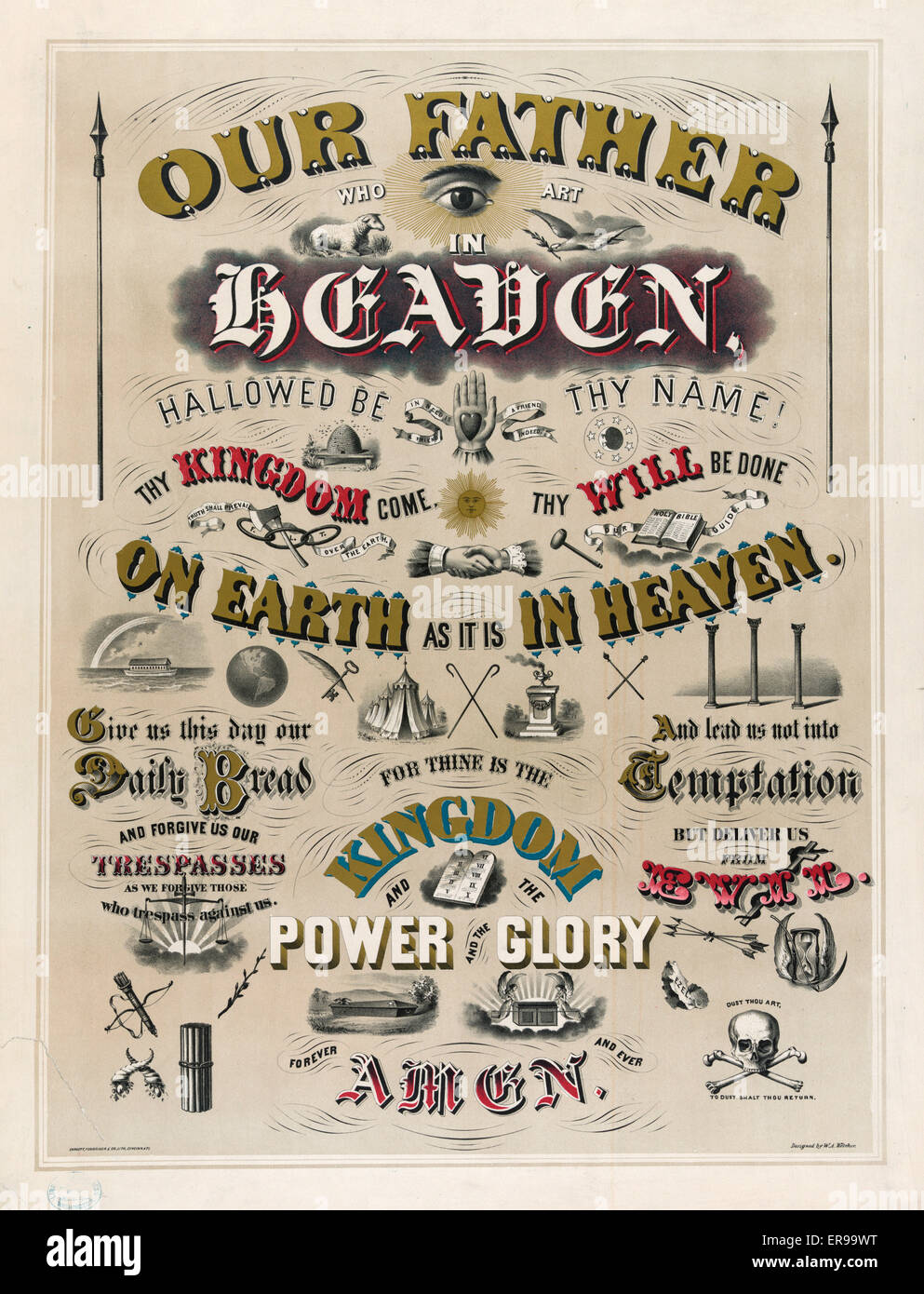 Our father who art in Heaven Stock Photo Alamy