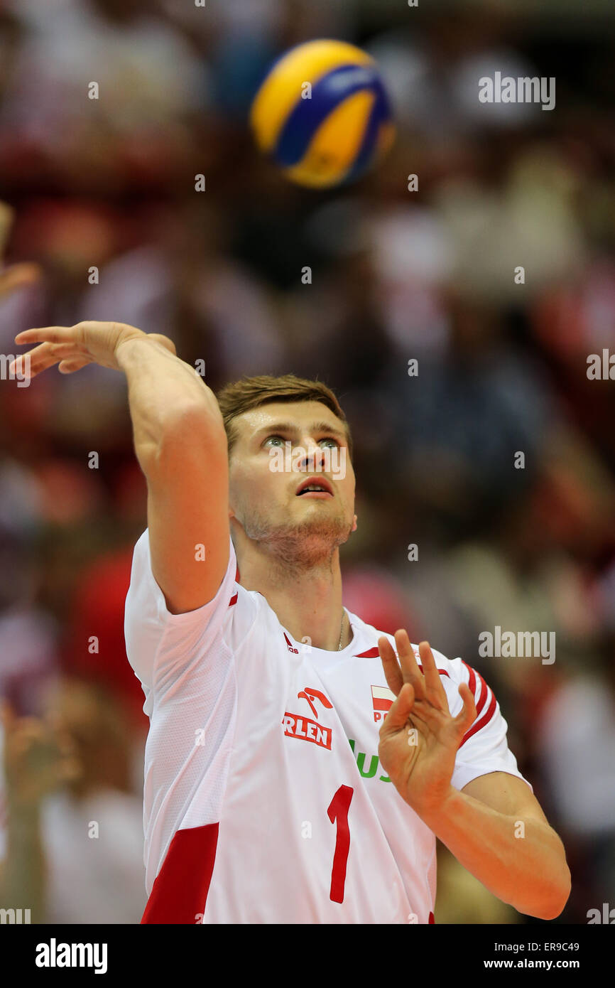 Gdansk, Poland. 29th May, 2015. Piotr Nowakowski (POL), Poland versus