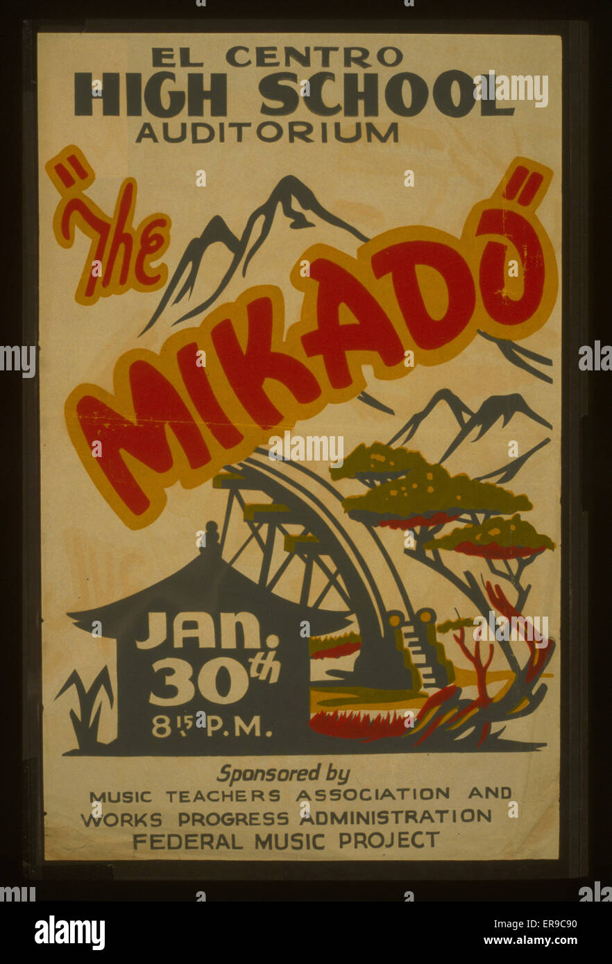 Mikado poster hi-res stock photography and images - Alamy