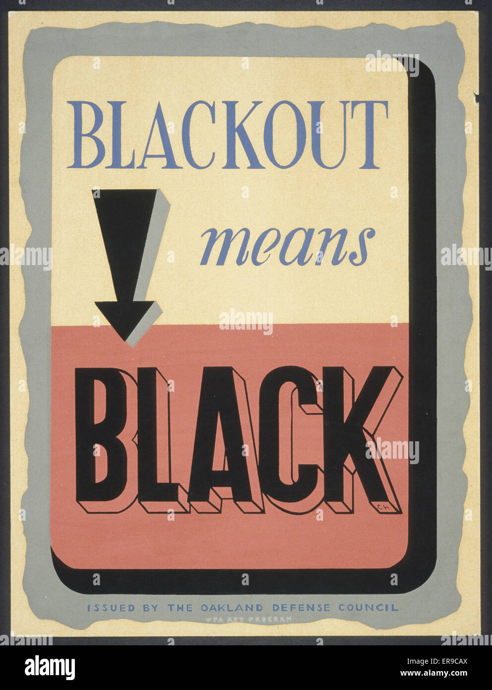 Blackout Means Black Stock Photo Alamy