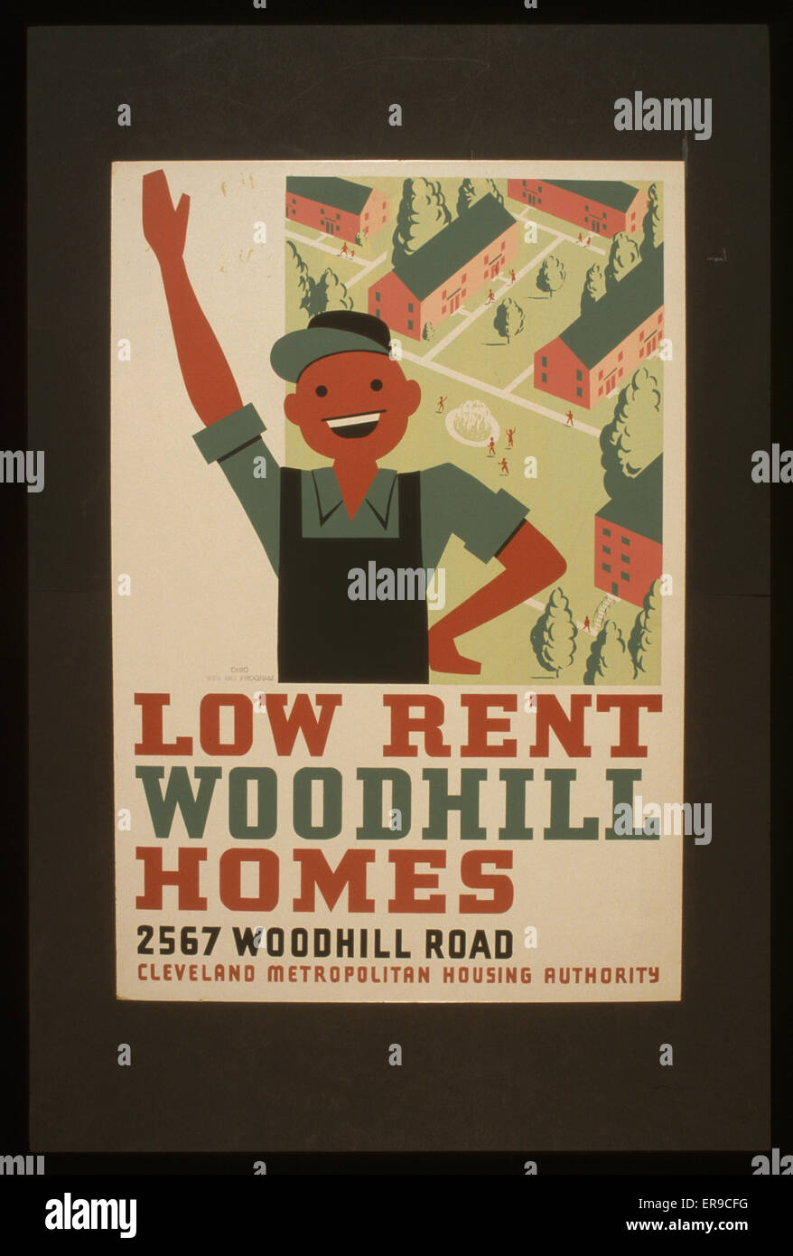 Low rent Woodhill Homes, 2567 Woodhill Road Stock Photo Alamy