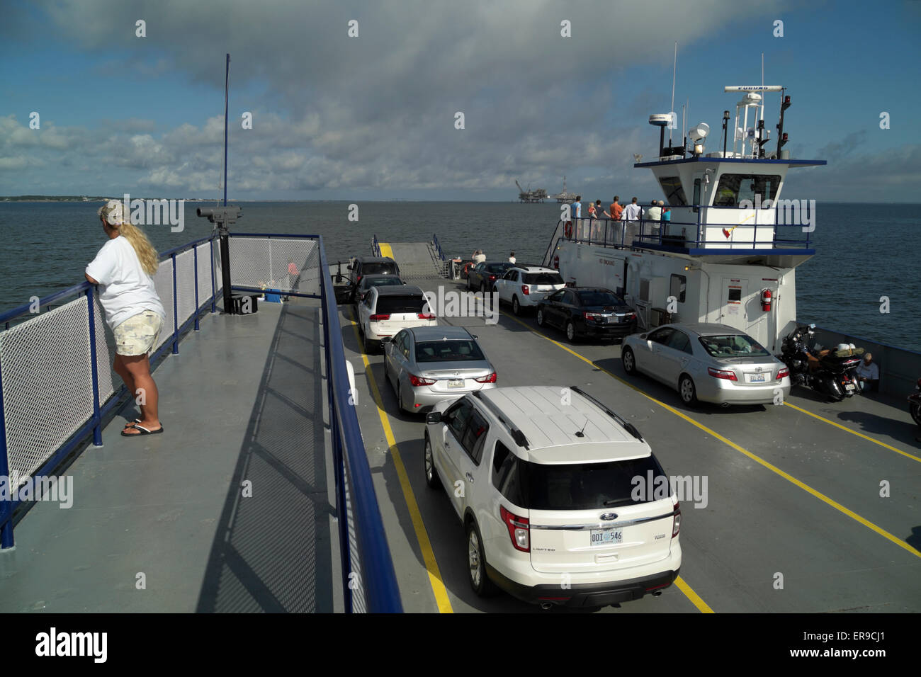 Dauphin island car ferry hires stock photography and images Alamy